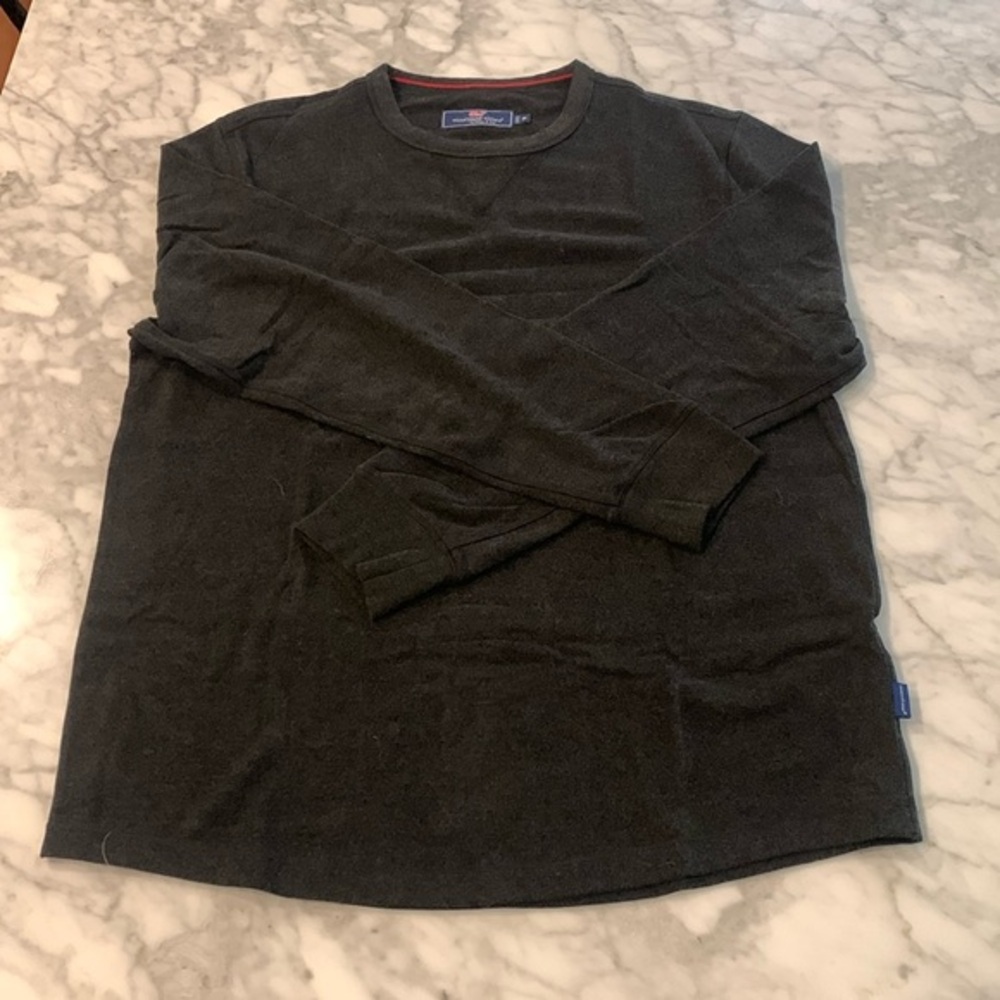 Men's gray Crew Neck Shirt, Vineyard Vines size Medium